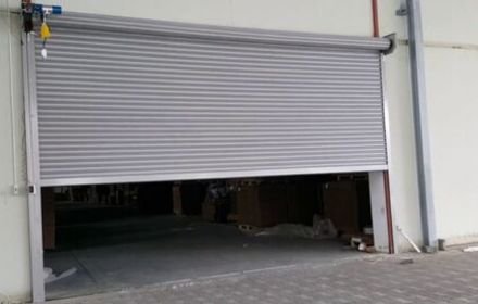 Motorized Rolling Shutter
